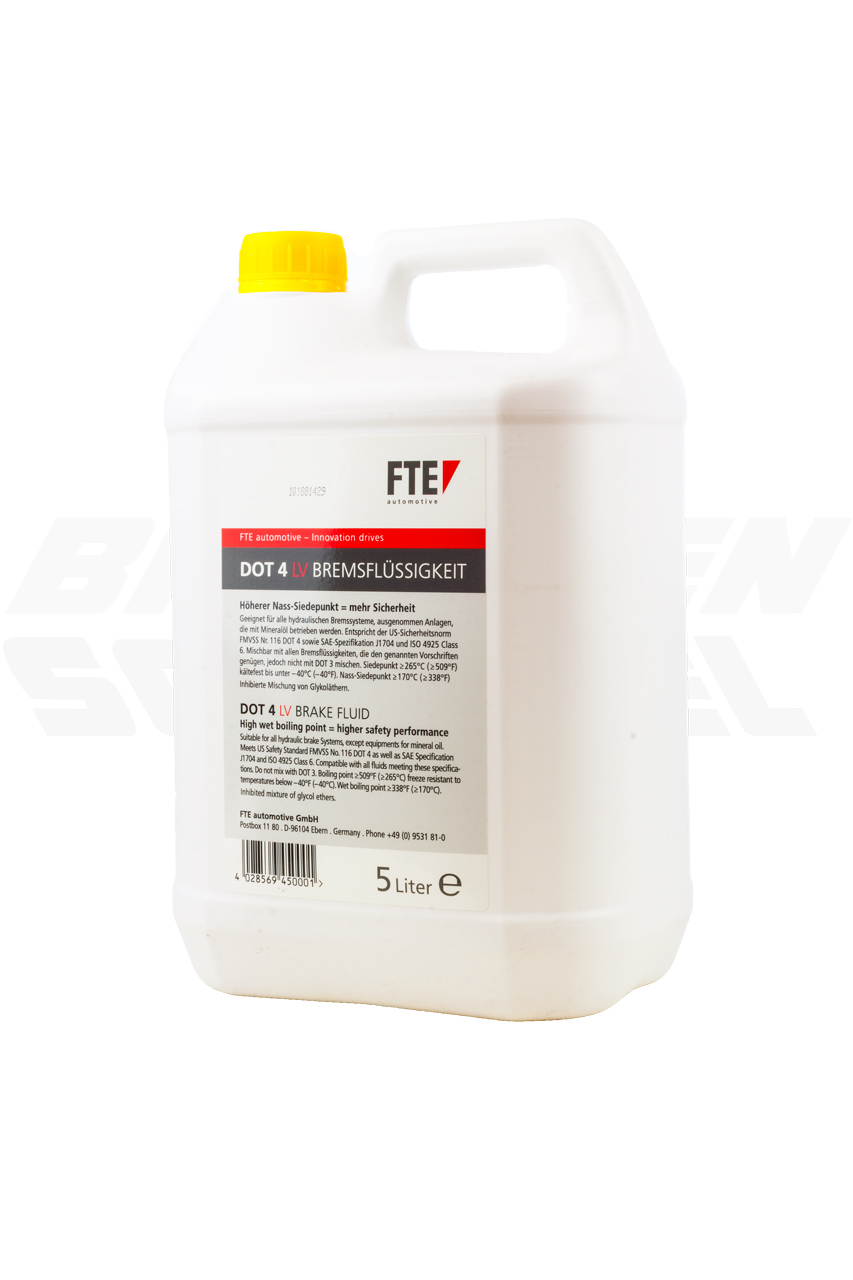 FTE Bremsflüssigkeit | DOT4LV | 5 Liter